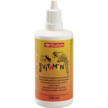 Multivitamin til fugle og gnavere 100 ml.