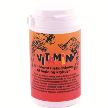 Vitamin og Mineralpulver uden fosfor 50 gr.