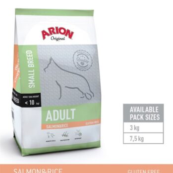 ARION Adult Small Breed 3 kg – Laks & Ris
