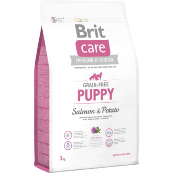 Brit care kornfri puppy er et godt fodervalg.