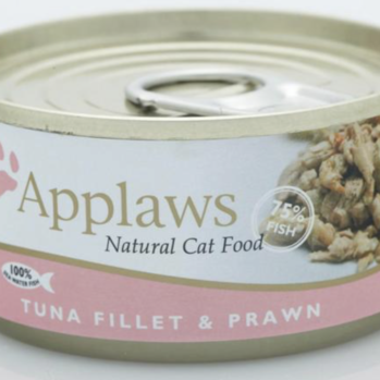 Applaws Vådfoder til kat med tun og rejer