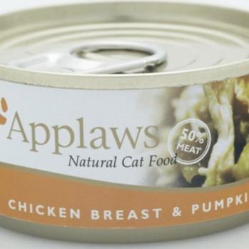 Applaws Vådfoder til kat med kylling og græskar