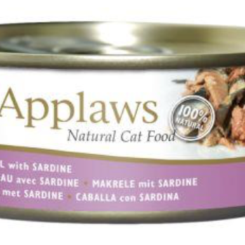Applaws Vådfoder til kat med makrel og sardin