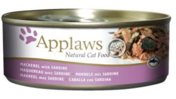 Applaws Vådfoder til kat med makrel og sardin