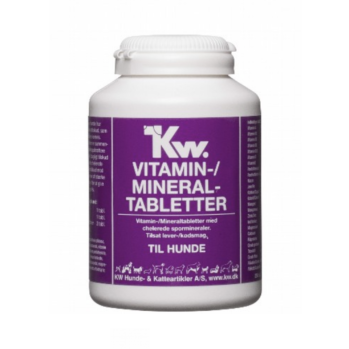 KW vitamin/mineral 250 tabletter