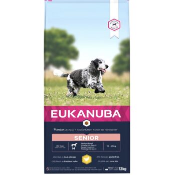 EUKANUBA Senior Medium Breed kylling 12 kg